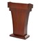 Adiroffice Wood Stand-Up Podium Lectern with Drawer, Cherry Wood Grain ADI661-012-CH - alternate 6